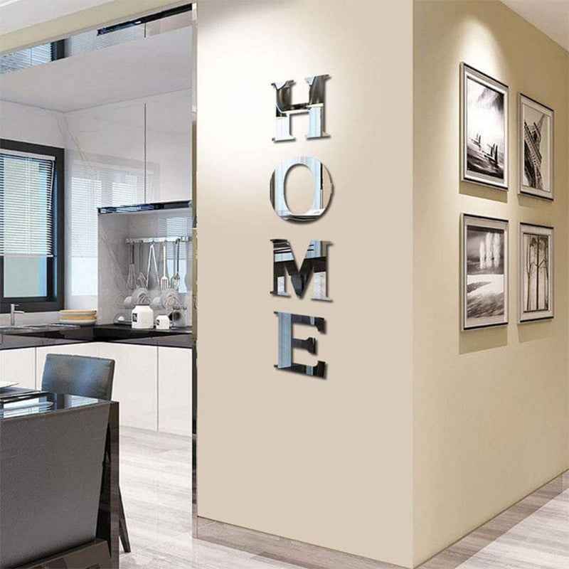 HOME Acrylic Wall Mirror