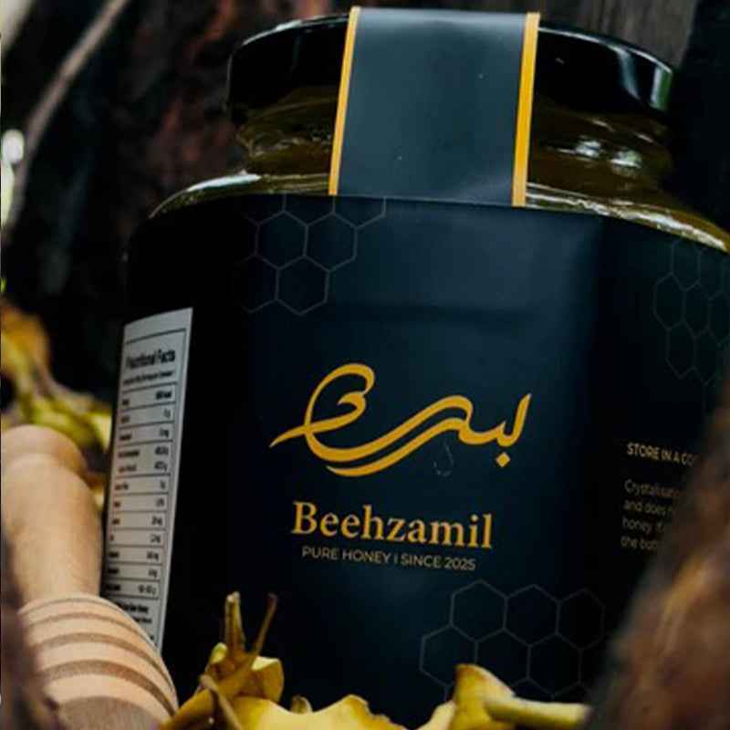 Beehzamil Pure Natural Honey 250g Jar
