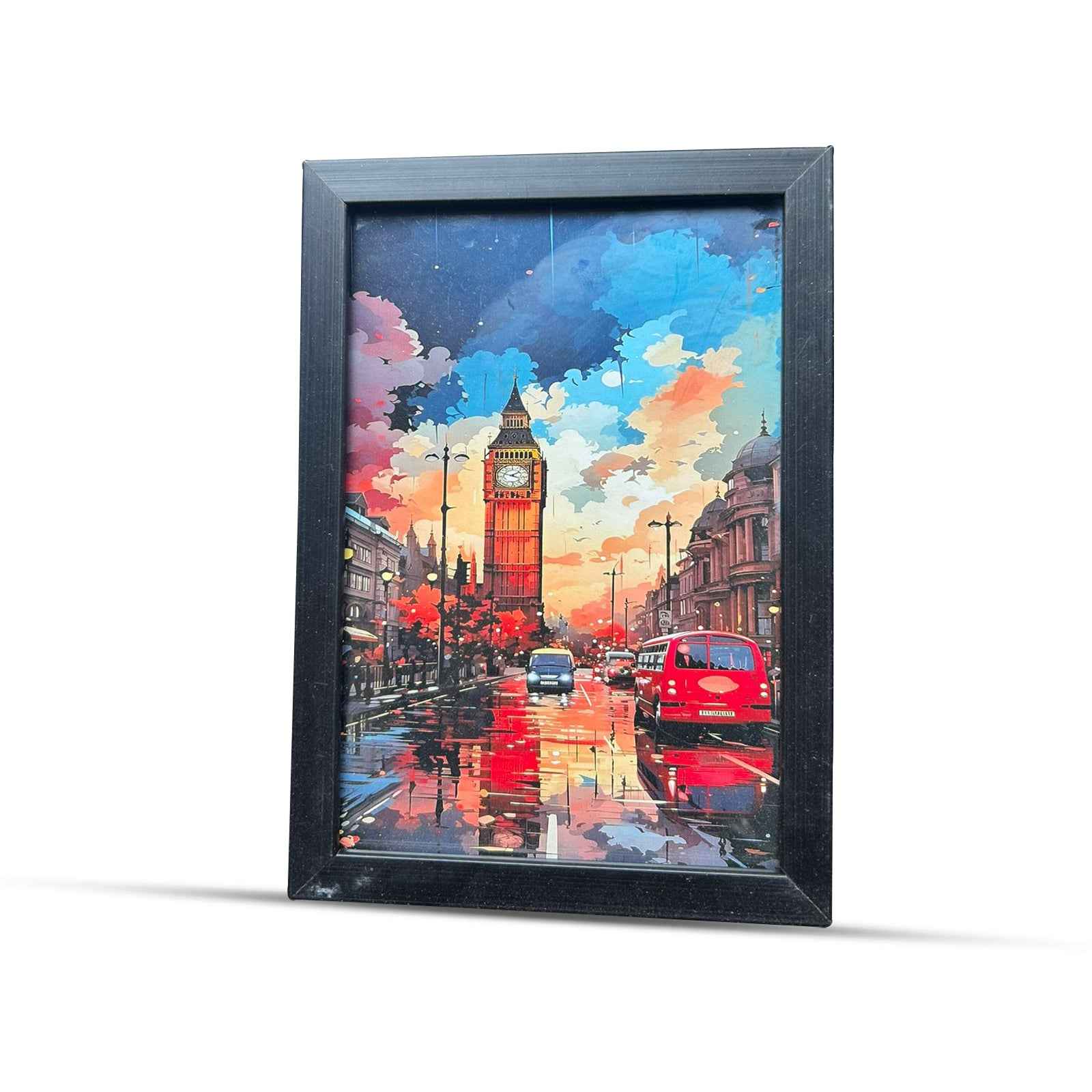 London Big Ben Street View Wall Art