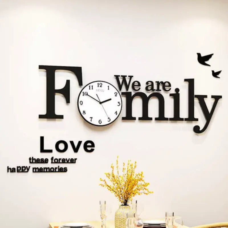 Modern Design Wooden Large Wall Clock