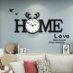 Stylish Modern Home Wooden Wall Clock