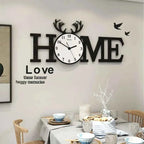 Stylish Modern Home Wooden Wall Clock